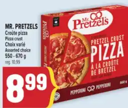 Marché Adonis MR. PRETZELS CROÛTE PIZZA | MR. PRETZELS PIZZA CRUST offer