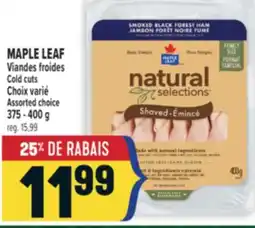 Marché Adonis MAPLE LEAF VIANDES FROIDES | MAPLE LEAF COLD CUTS offer