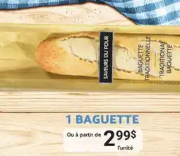 Marché Bonichoix 1 BAGUETTE Ou à partir de l' unité offer