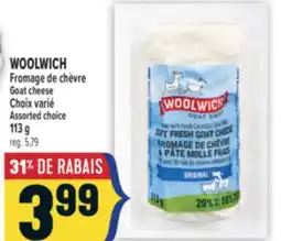 Marché Adonis WOOLWICH FROMAGE DE CHÈVRE | WOOLWICH GOAT CHEESE offer