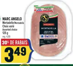 Marché Adonis MARC ANGELO MORTADELLE | MARC ANGELO MORTADELLA offer
