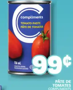 Marché Bonichoix COMPLIMENTS TOMATO PASTE offer