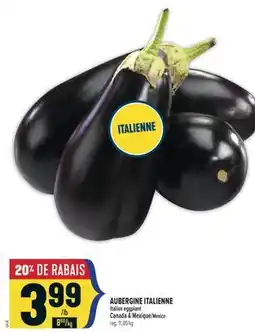 Marché Adonis AUBERGINE ITALIENNE | ITALIAN EGGPLANT offer