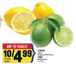 Marché Adonis CITRONS | LEMONS offer