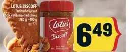 Marché Adonis LOTUS BISCOFF TARTINADE | LOTUS BISCOFF SPREAD offer