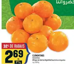 Marché Adonis CLÉMENTINES | CLEMENTINES offer