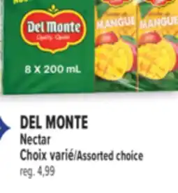 Marché Adonis DEL MONTE Nectar offer