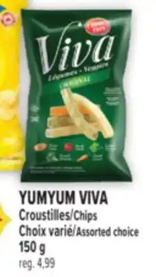 Marché Adonis YUMYUM VIVA CROUSTILLES | YUMYUM VIVA CHIPS offer