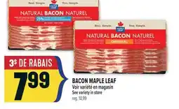 Marché Adonis BACON MAPLE LEAF offer