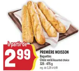 Marché Adonis PREMIÈRE MOISSON Baguettes offer
