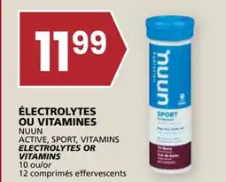 Rachelle-Bery Grocery NUUN ACTIVE, SPORT, VITAMINS ELECTROLYTES OR VITAMINS offer
