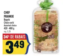 Marché Adonis CHEF FRANKIE Bagels offer