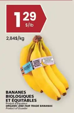 Rachelle-Bery Grocery ORGANIC AND FAIR TRADE BANANAS offer