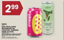Rachelle-Bery Grocery POPPI HARRINGTON SODA, BOTANICAL SPARKLING WATER OR ALCOHOL-FREE TONIC COCKTAIL offer