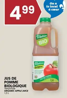 Rachelle-Bery Grocery TRADITION ORGANIC APPLE JUICE offer