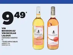 Provigo VIN BOISSON AU VIN NICOLAS LALOUX, 1 L offer