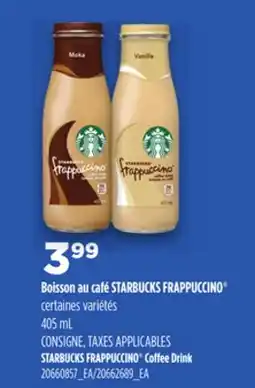 Provigo STARBUCKS FRAPPUCCINO COFFEE DRINK, 405 mL offer