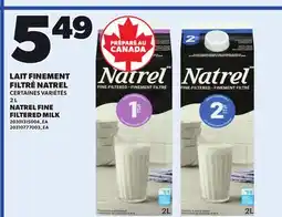 Provigo NATREL FINE FILTERED MILK, 2 L offer