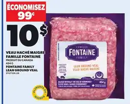 Provigo VEAU HACHÉ MAIGRE FAMILLE FONTAINE, 454 G offer