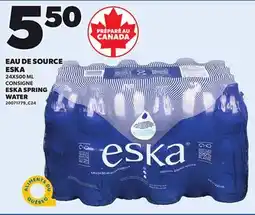 Provigo ESKA SPRING WATER, 24X500 ML offer