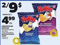 Provigo RUFFLES POTATO CHIPS, 180/200 G offer