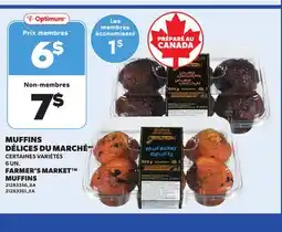 Provigo FARMER'S MARKET MUFFINS, 6 UN offer