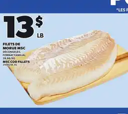 Provigo MSC COD FILLETS offer
