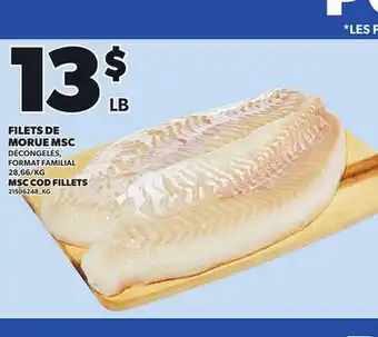 Provigo MSC COD FILLETS offer