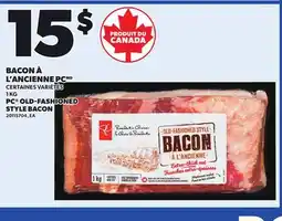 Provigo PC OLD-FASHIONED STYLE BACON, 1 KG offer