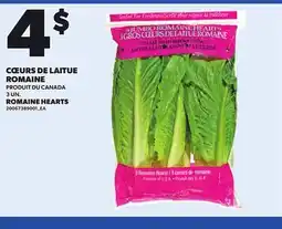 Provigo ROMAINE HEARTS, 3 UN offer