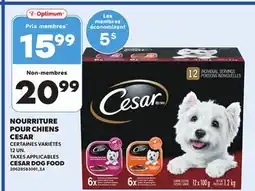 Provigo CESAR DOG FOOD, 12 UN offer