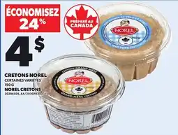 Provigo NOREL CRETONS, 150 G offer