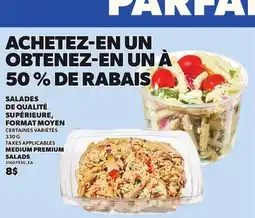 Provigo MEDIUM PREMIUM SALADS, 330 G offer