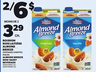 Provigo ALMOND BREEZE NON-DAIRY BEVERAGE, 946 ML offer