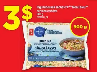Maxi LÉGUMINEUSES SÈCHES PC MENU BLEU, 900 g offer
