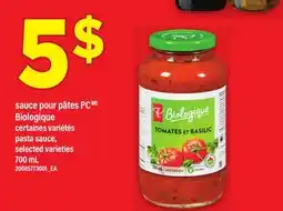 Maxi SAUCE POUR PÂTES PC BIOLOGIQUE, 700 mL offer