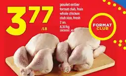 Maxi POULET ENTIER,2 un offer