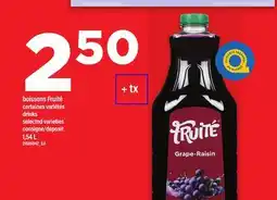 Maxi BOISSONS FRUITÉ, 1,54 L offer