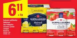 Maxi BOISSONS PÉTILLANTES ITALIENNES SAN PELLEGRINO, 6x330 mL offer