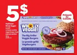 Maxi VÉGÉBURGER WHOLLY VEGGIE!, 284 g offer