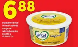 Maxi MARGARINE BECEL | MARGARINE, 637/850 G offer