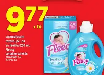Maxi ASSOUPLISSANT TEXTILE 3,5 L OU EN FEUILLES 200 UN. FLEECY offer