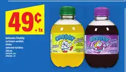 Maxi BOISSONS CHUBBY, 250 mL offer