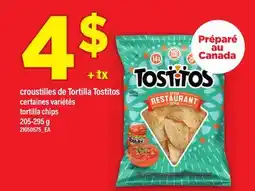 Maxi CROUSTILLES DE TORTILLA TOSTITOS, 205-295 g offer