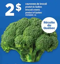 Maxi COURONNES DE BROCOLI | BROCCOLI CROWNS offer