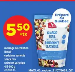 Maxi MÉLANGE DE COLLATION BASSÉ | SNACK MIX, 415-600 g offer