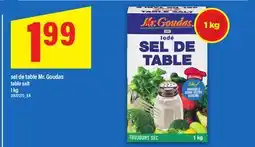 Maxi SEL DE TABLE MR. GOUDAS, 1 kg offer