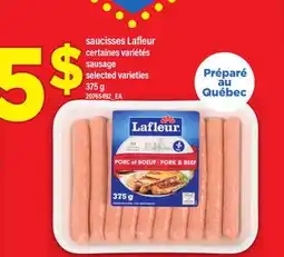 Maxi SAUCISSES LAFLEUR, 375g offer