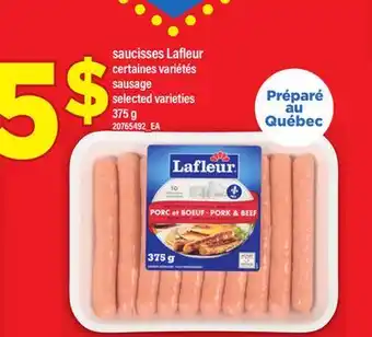 Maxi SAUCISSES LAFLEUR, 375g offer