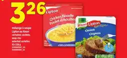 Maxi MÉLANGE À SOUPE LIPTON OU KNORR offer